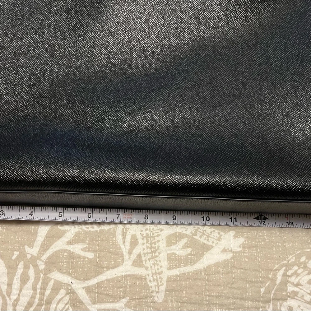 Coach Black Leather Briefcase or Laptop Bag - NWOT